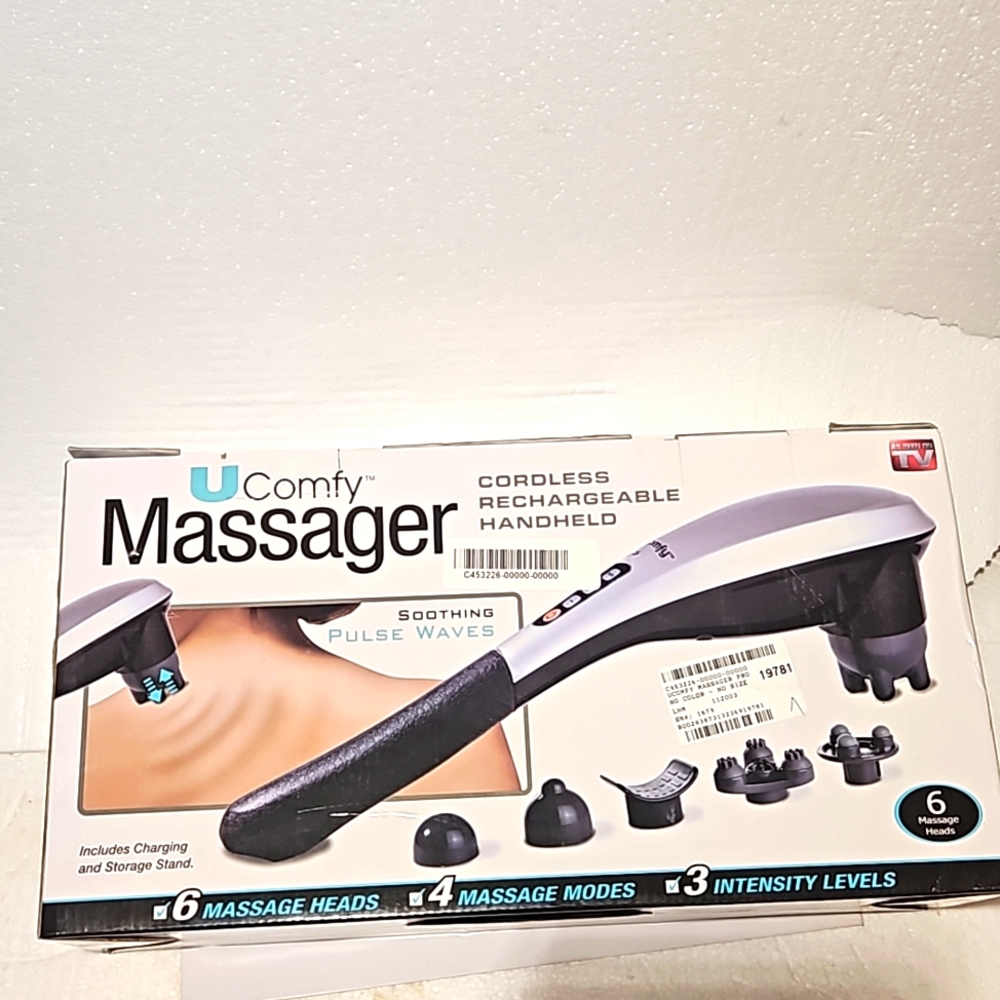 UComfy Cordless Rechargeable Handheld Massager - Picture 2 of 4